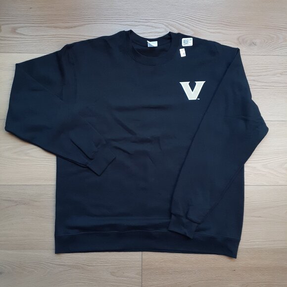V - Vanderbilt Commodores Logo - New XL Black Sweatshirt - Picture 5 of 5